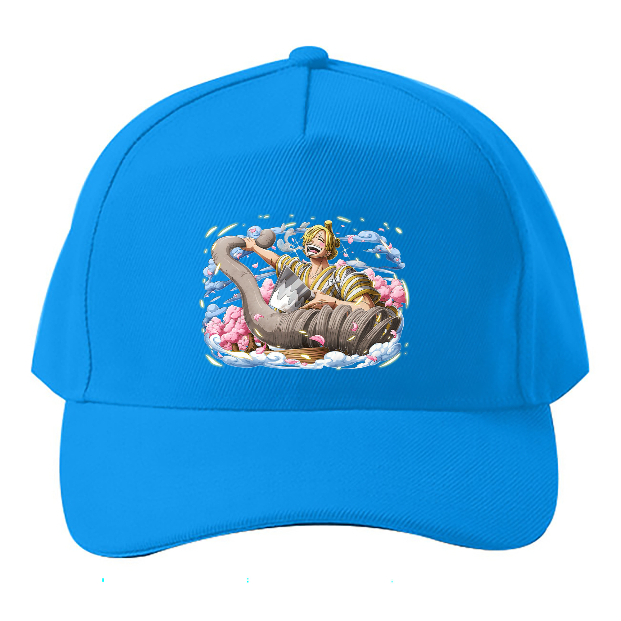 （画像用） ワンピース サンジ ONE PIECE Sanji ベースボールキャップ 綿100％ 男女兼用 帽子 スポーツ